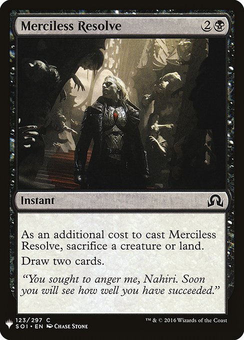 Merciless Resolve (PLST) (SOI-123)