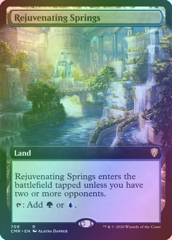 Rejuvenating Springs (CMR) (709) / Extended Art / Foil