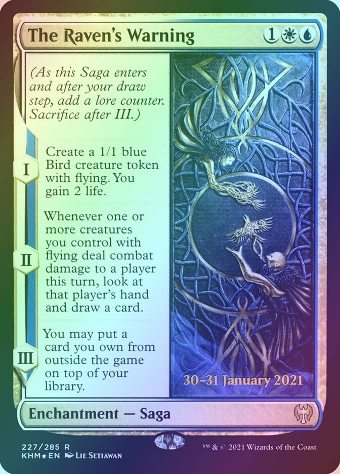The Raven's Warning (PKHM) (227s) / Foil