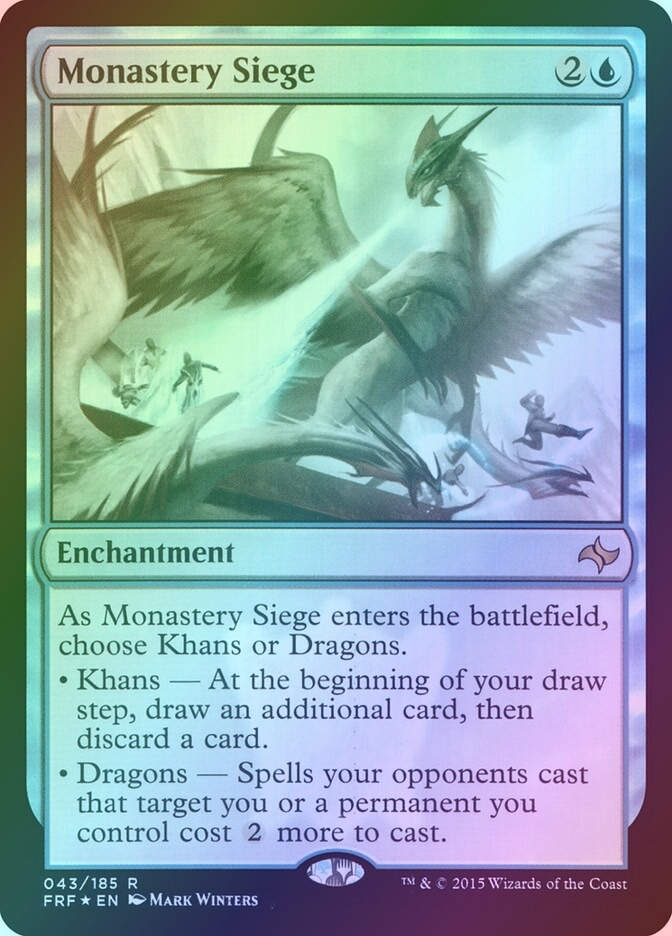 Monastery Siege (FRF) (43★) / Foil