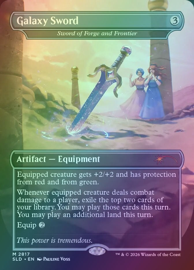 Sword of Forge and Frontier (SLD) (2817) / Borderless / Foil