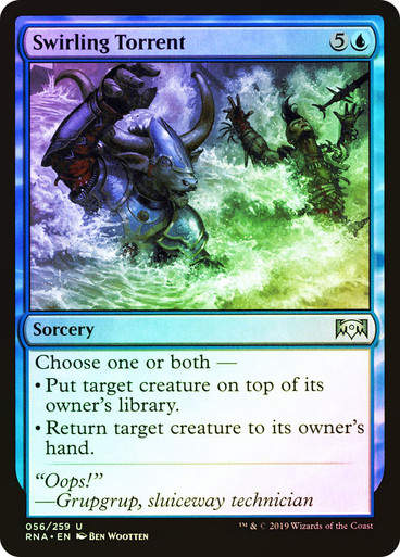 Swirling Torrent (RNA) (56) / Foil