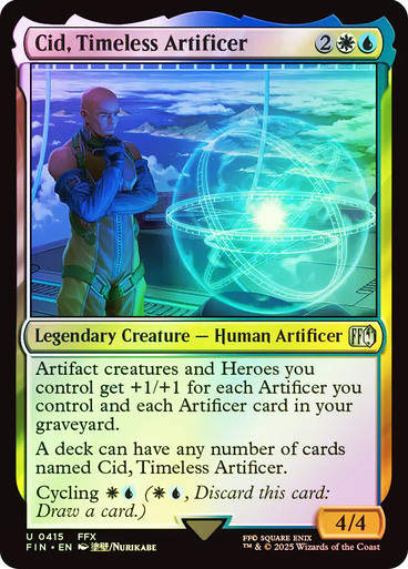 Cid, Timeless Artificer (FIN) (415) / Foil