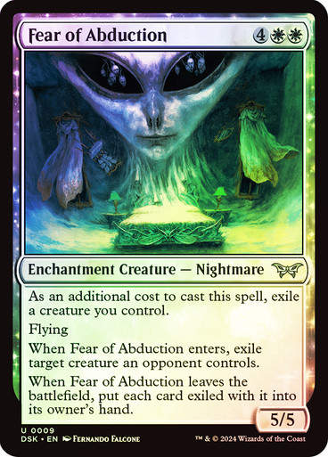 Fear of Abduction (DSK) (9) / Foil