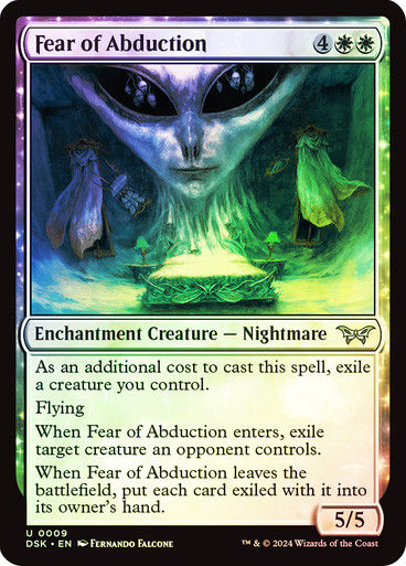 Fear of Abduction (DSK) (9) / Foil
