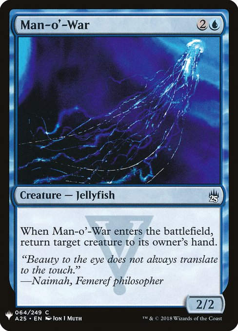 Man-o'-War (PLST) (A25-64)