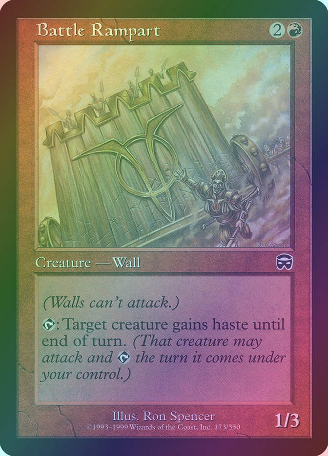 Battle Rampart (MMQ) (173) / Foil