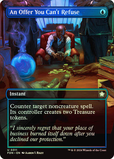 An Offer You Can't Refuse (FDN) (311) / Foil / Borderless