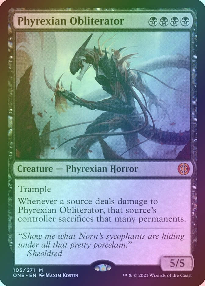 Phyrexian Obliterator (ONE) (105) / Foil