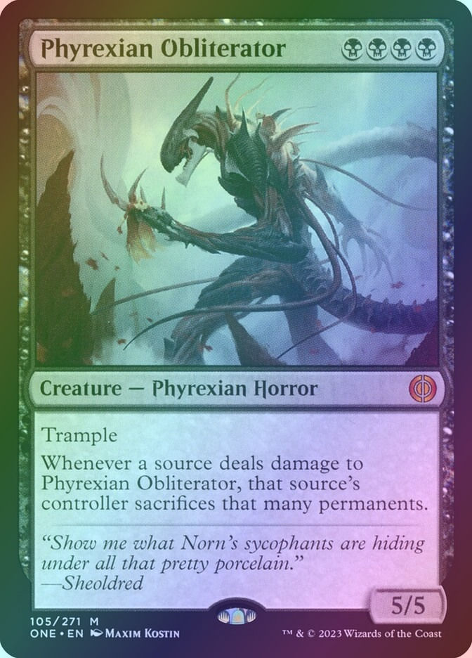 Phyrexian Obliterator (ONE) (105) / Foil