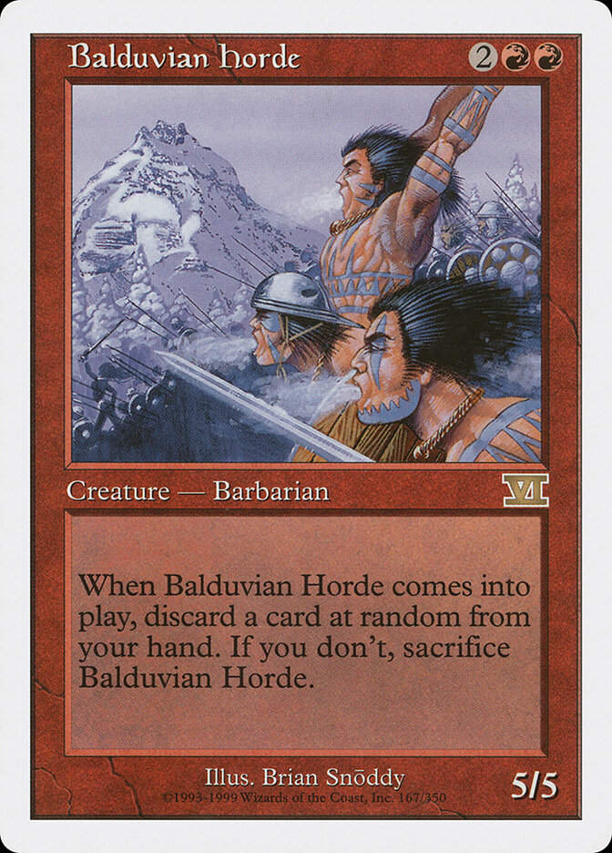 Balduvian Horde (6ED) (167)