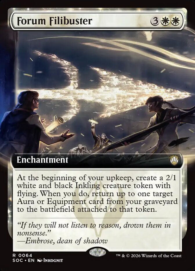 Forum Filibuster (SOC) (64) / Extended Art