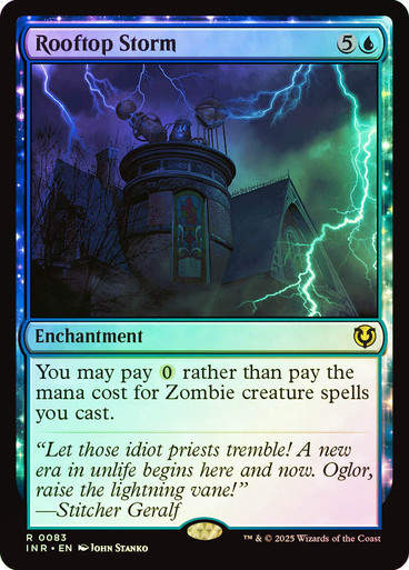 Rooftop Storm (INR) (83) / Foil