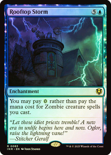 Rooftop Storm (INR) (83) / Foil