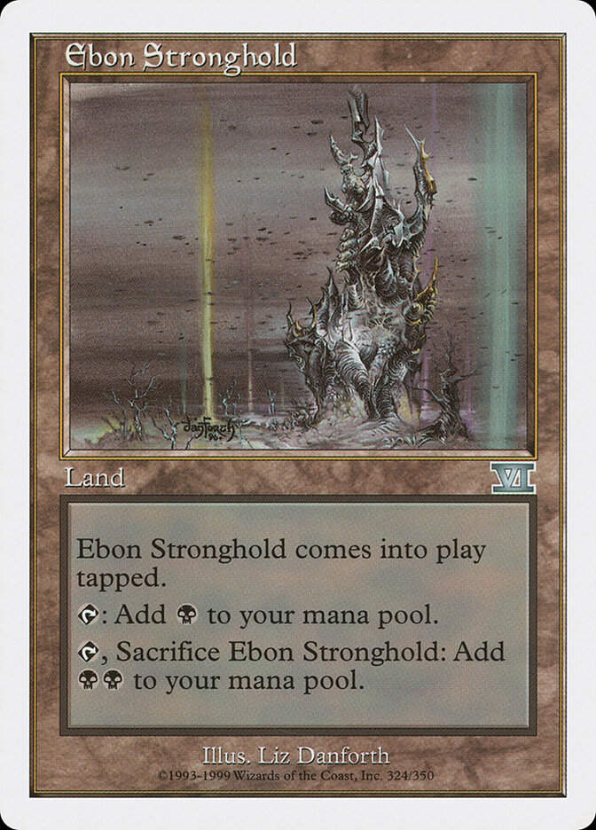 Ebon Stronghold (6ED) (324)