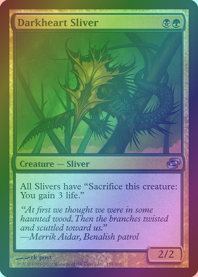Darkheart Sliver (PLC) (155) / Foil