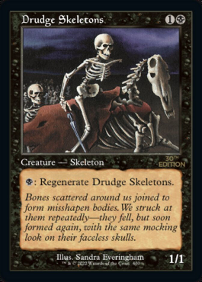 Drudge Skeletons (30a) / Retro Frame