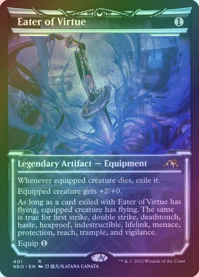 Eater of Virtue (NEO) (401) / Showcase / Foil