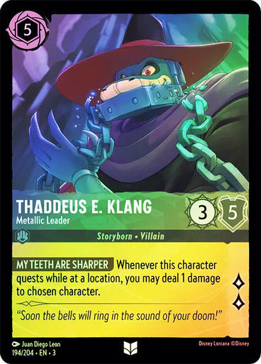 Thaddeus E. Klang - Metallic Leader (LOR_ITI) / Foil