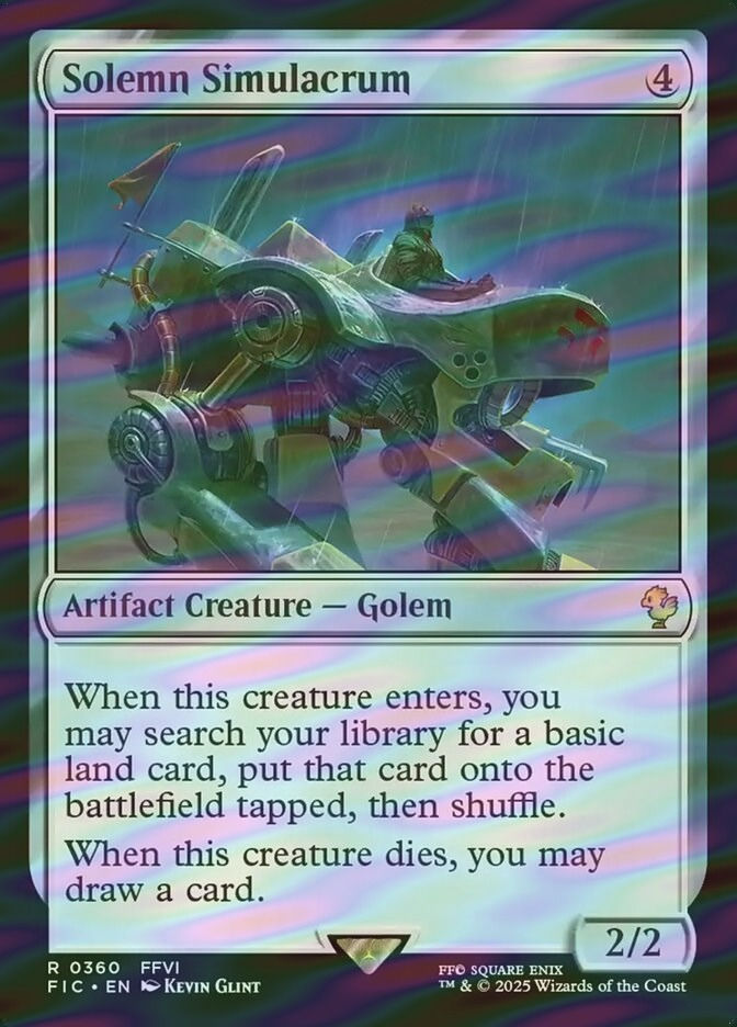 Solemn Simulacrum (FIC) (360) / Surge Foil