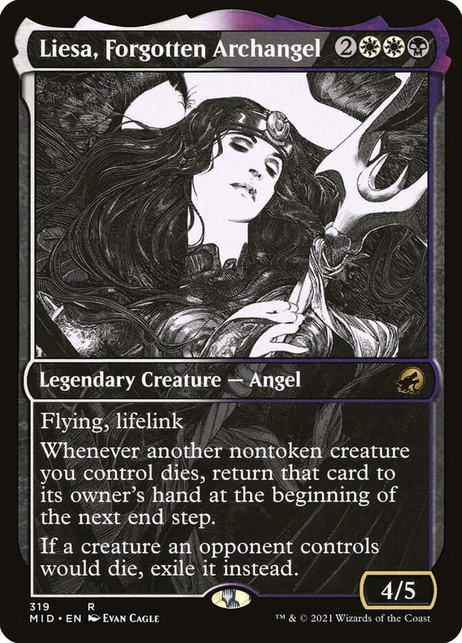 Liesa, Forgotten Archangel (MID) (319) / Showcase