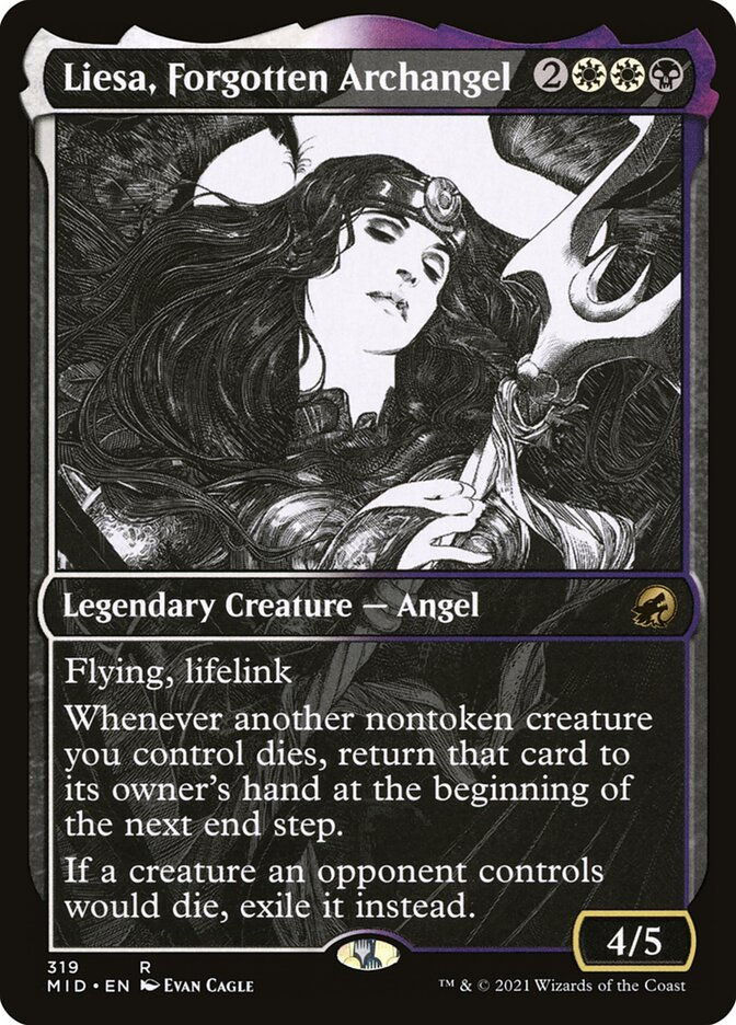 Liesa, Forgotten Archangel (MID) (319) / Showcase