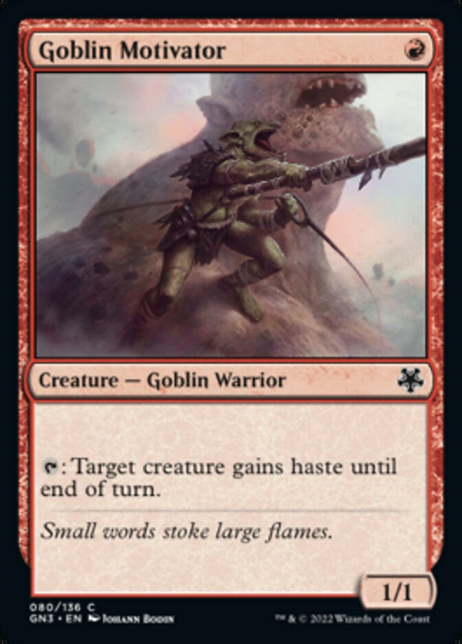 Goblin Motivator (GN3)