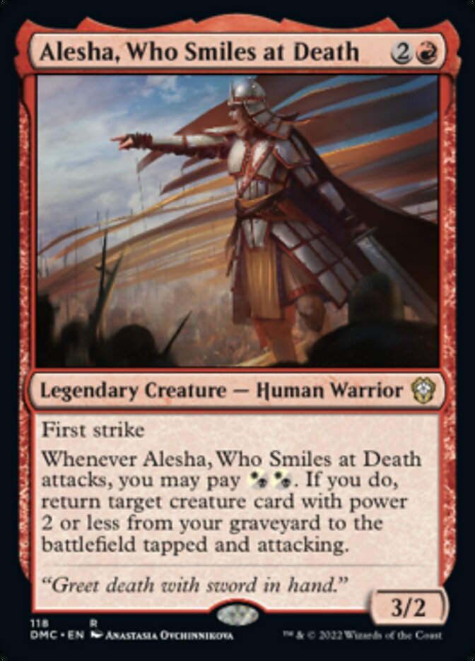 Alesha, Who Smiles at Death (DMC)