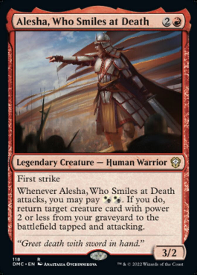 Alesha, Who Smiles at Death (DMC)