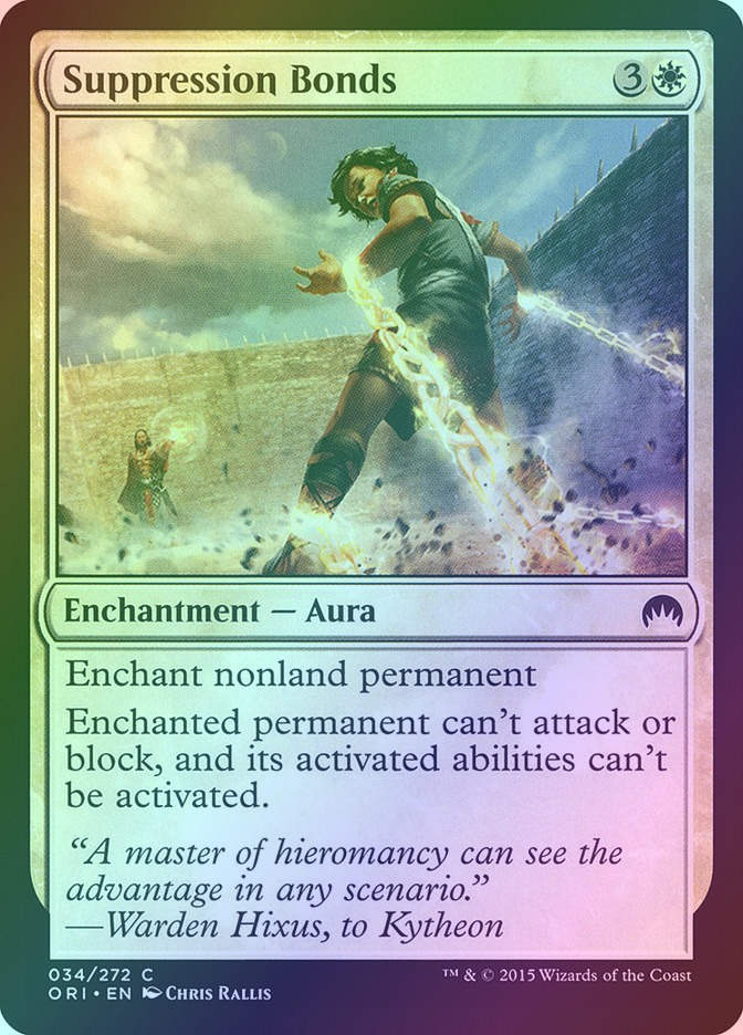 Suppression Bonds (ORI) (34) / Foil