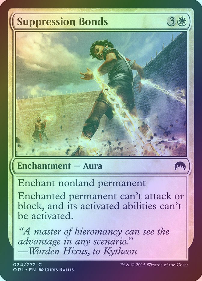 Suppression Bonds (ORI) (34) / Foil