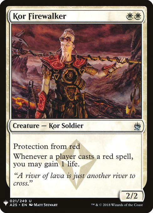 Kor Firewalker (PLST) (A25-21)