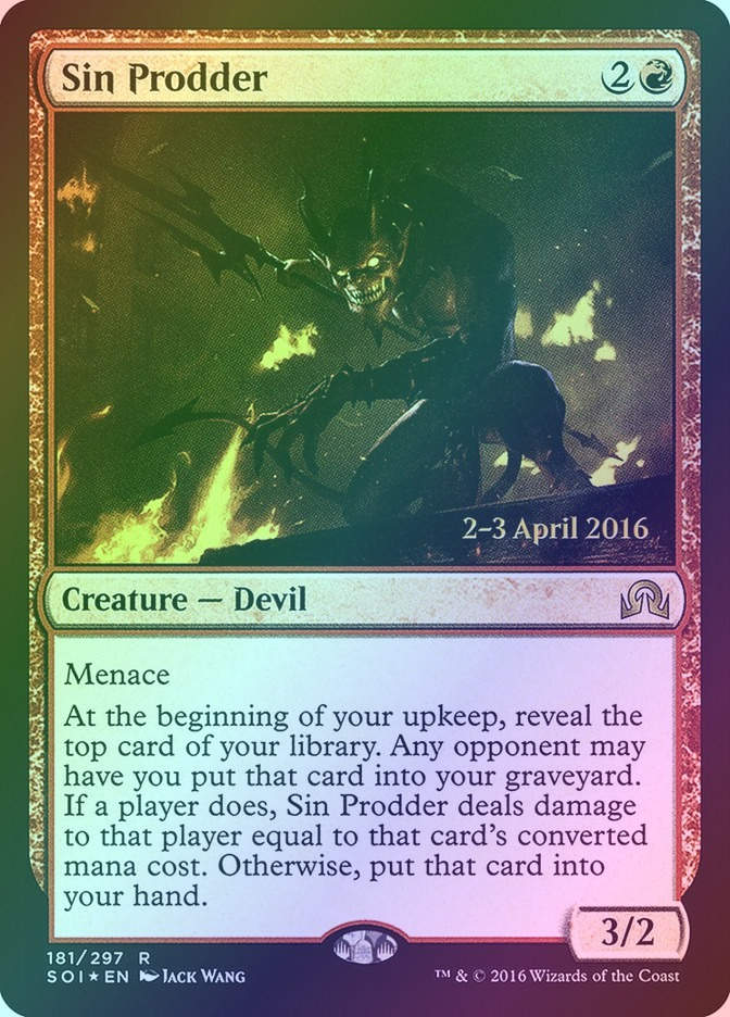 Sin Prodder (PSOI) (181s) / Foil