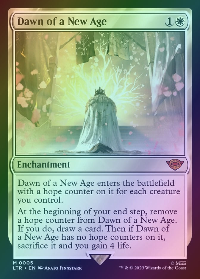 Dawn of a New Age (LTR) (5) / Foil
