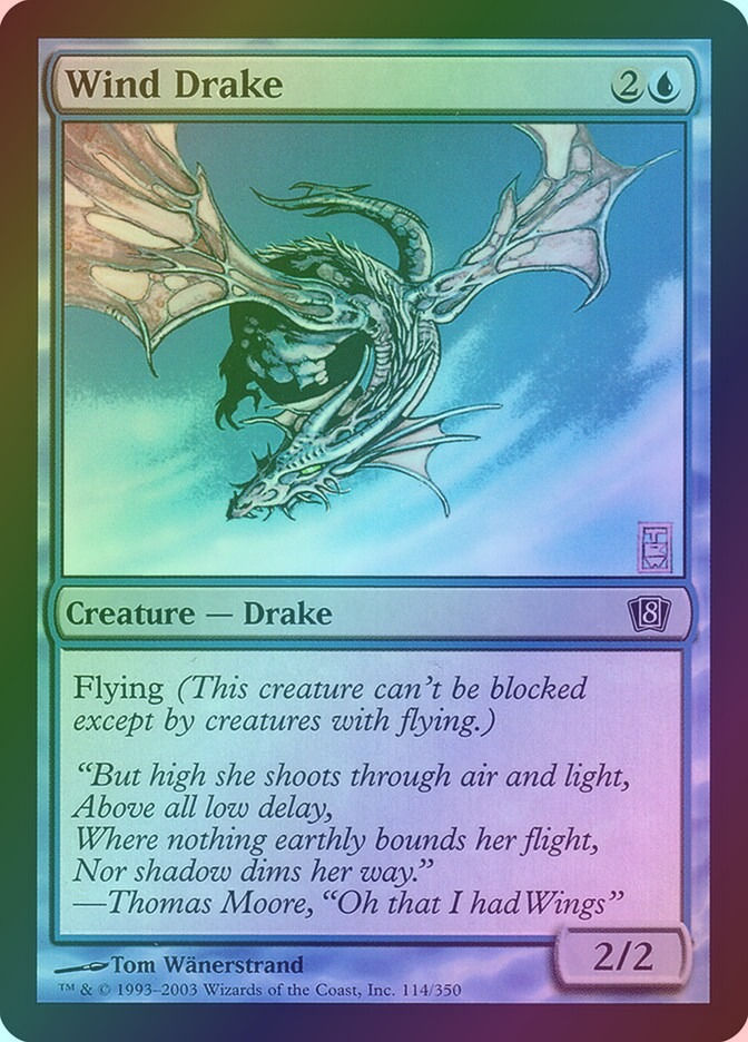 Wind Drake (8ED) (114★) / Foil