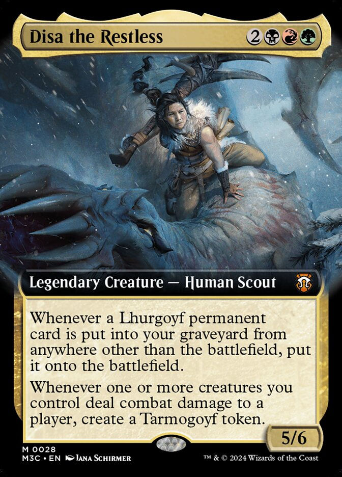 Disa the Restless (m3c) (28) / Extended Art