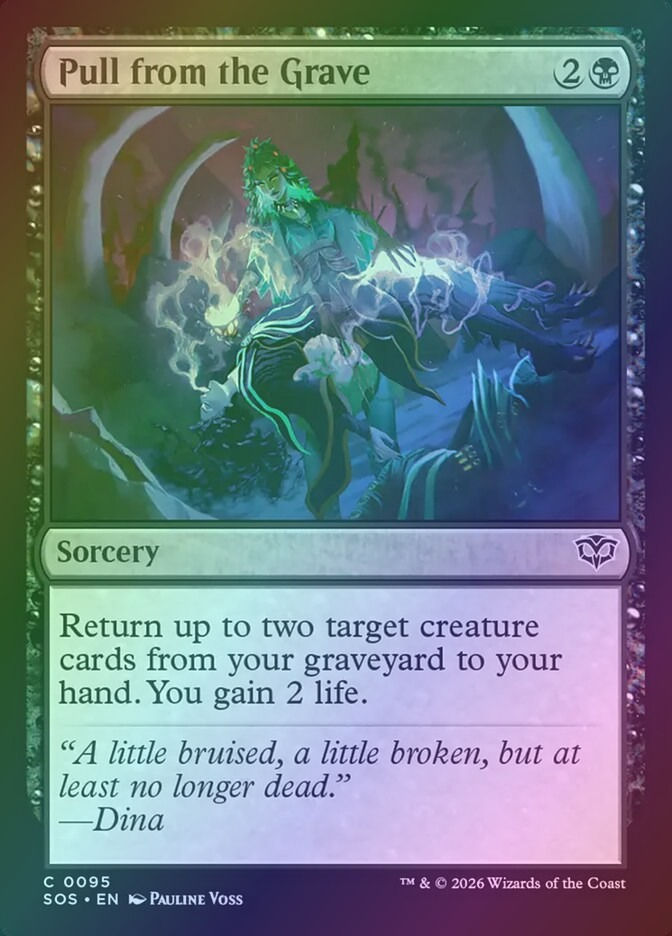 Pull from the Grave (SOS) (95) / Foil