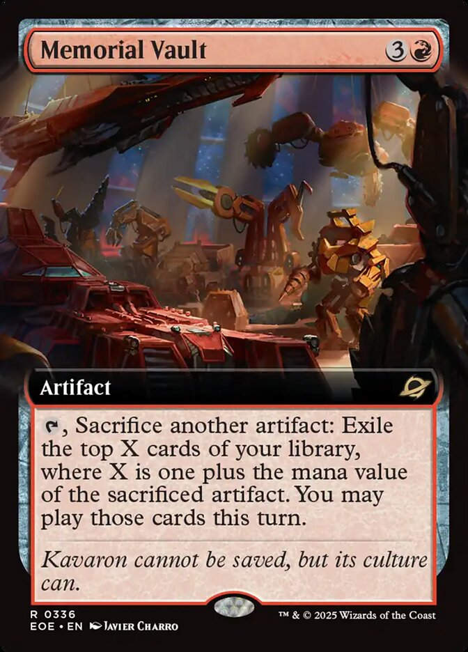 Memorial Vault (EOE) (336) / Extended Art