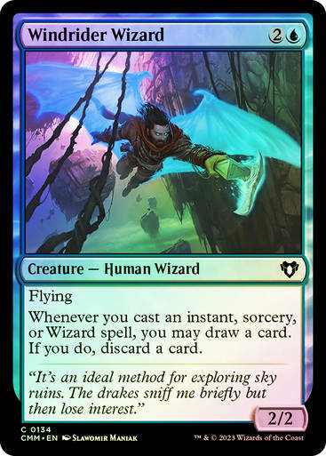 Windrider Wizard (cmm) / Foil