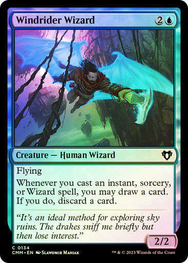 Windrider Wizard (cmm) / Foil