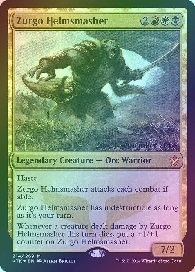 Zurgo Helmsmasher (PKTK) (214s) / Foil
