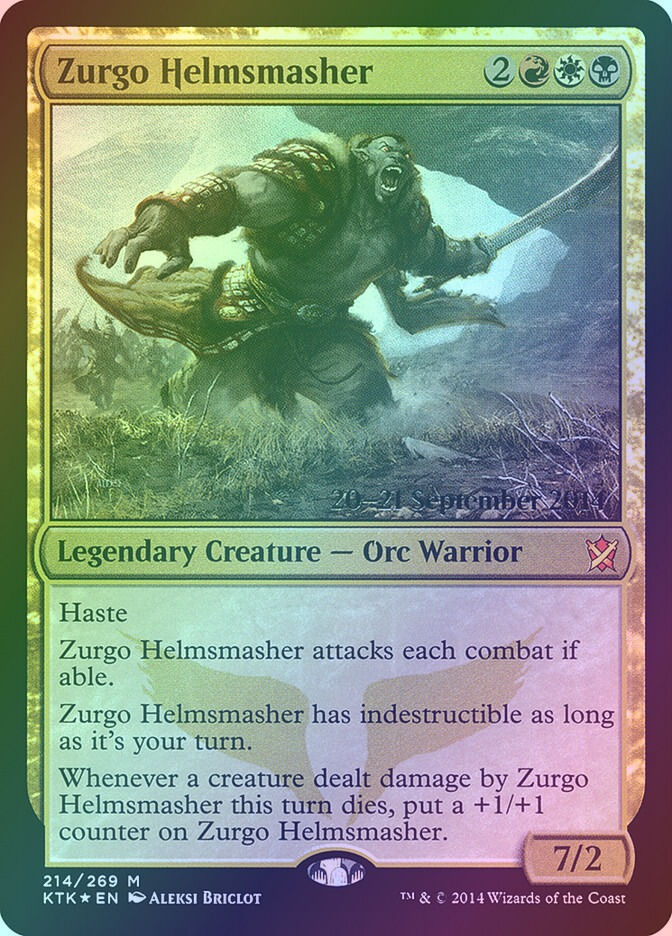 Zurgo Helmsmasher (PKTK) (214s) / Foil