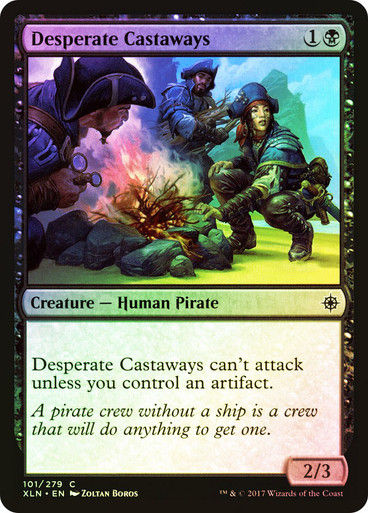 Desperate Castaways (XLN) (101) / Foil