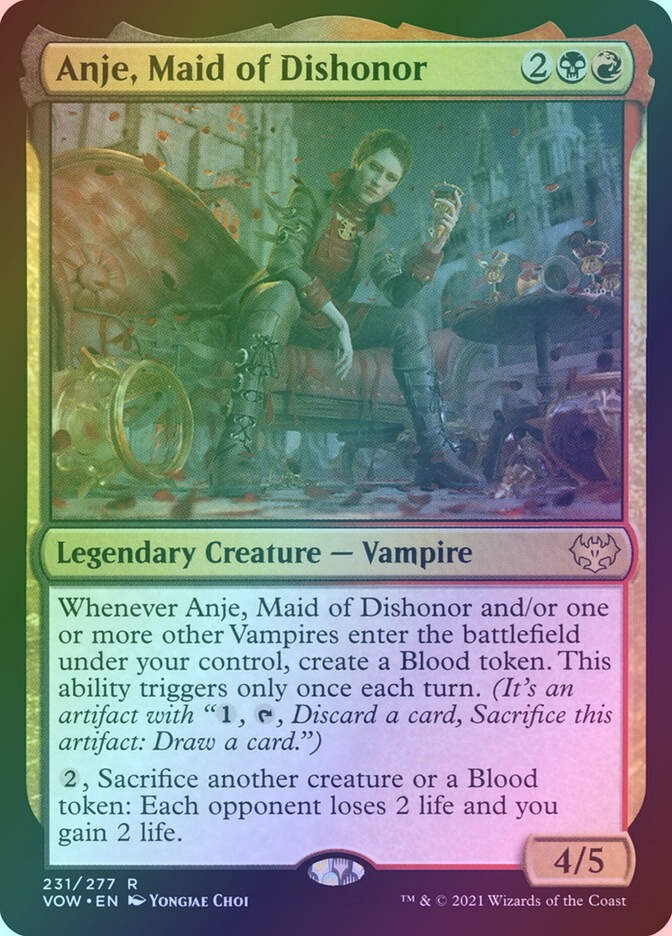 Anje, Maid of Dishonor (VOW) (231) / Foil