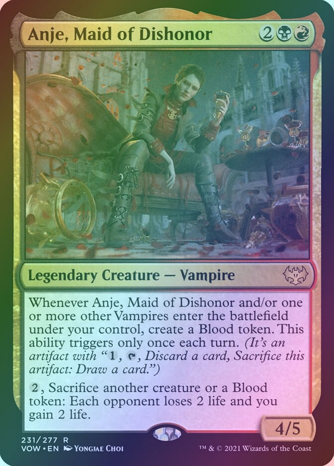 Anje, Maid of Dishonor (VOW) (231) / Foil