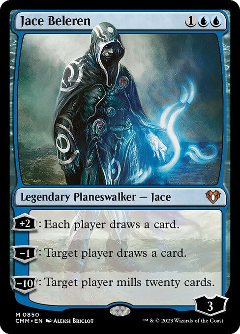 Jace Beleren (cmm) (Commander Deck)