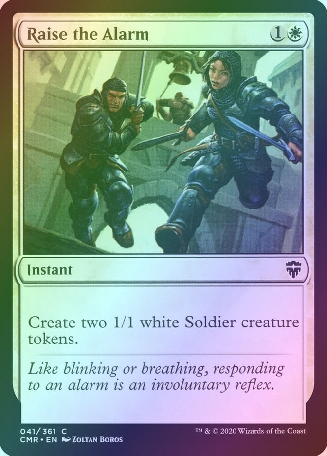 Raise the Alarm (CMR) (41) / Foil