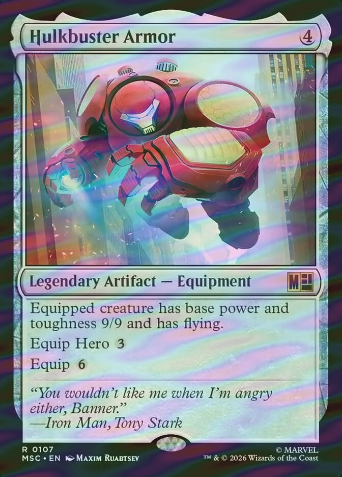 Hulkbuster Armor (MSC) (107) / Surge Foil