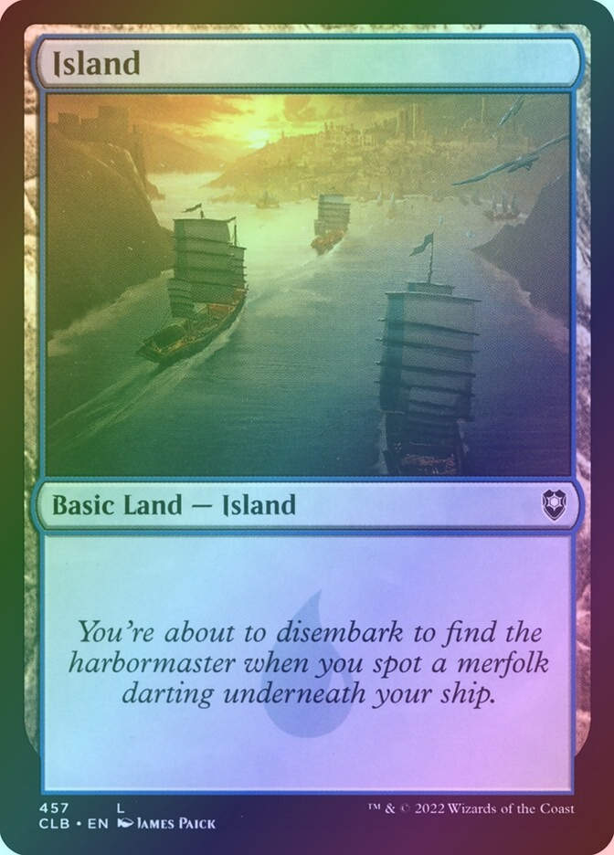 Island (CLB) (457) / Foil