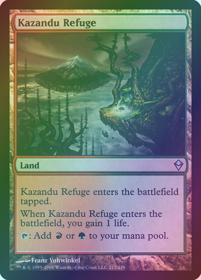 Kazandu Refuge (ZEN) (217) / Foil